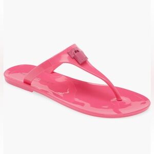 Kurt Geiger London Vibrant Fuschia Pink Jelly Sandals Women’s Size 8 NWT NIB